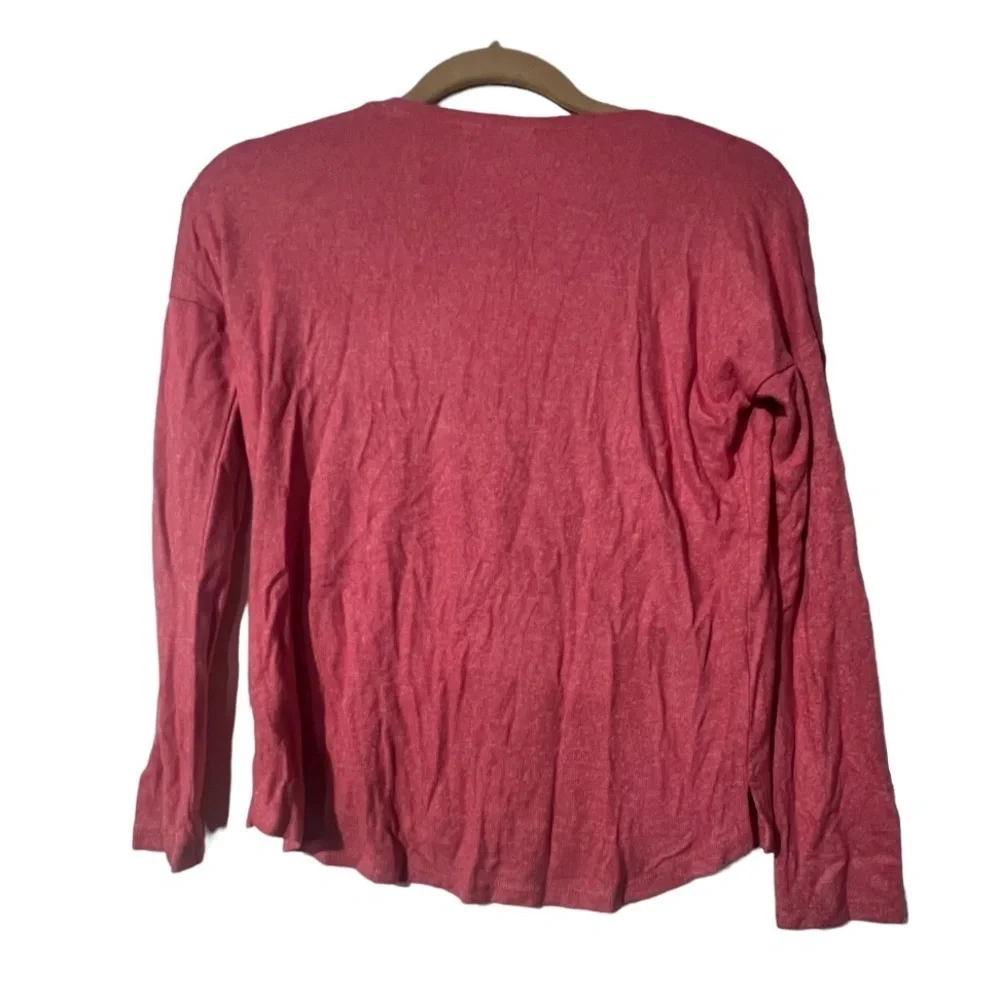 GAP Girls Long Sleeve Sweater Shirt Size Large Light Red